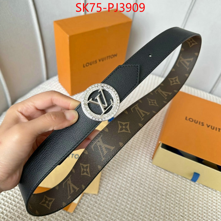 Belts-LV designer wholesale replica ID: PJ3909 $: 75USD