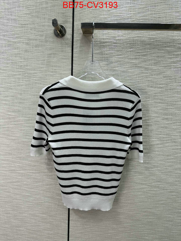 Clothing-Prada high quality customize ID: CV3193 $: 75USD