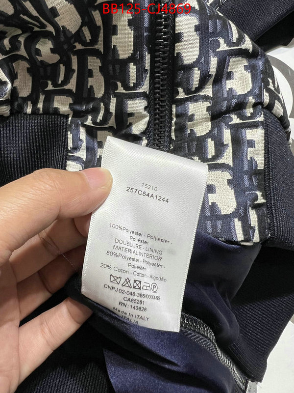 Clothing-Dior sale outlet online ID: CJ4869 $: 125USD