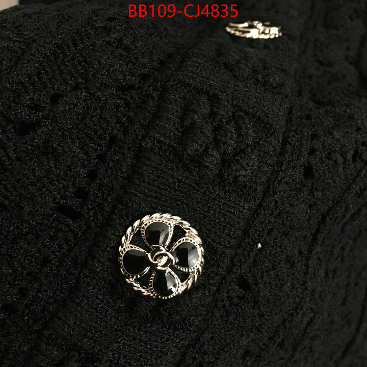 Clothing-Chanel best replica quality ID: CJ4835 $: 109USD