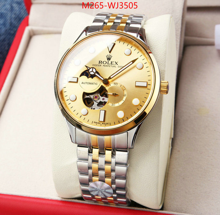 Watch(TOP)-Rolex replica 2024 perfect luxury ID: WJ3505 $: 265USD