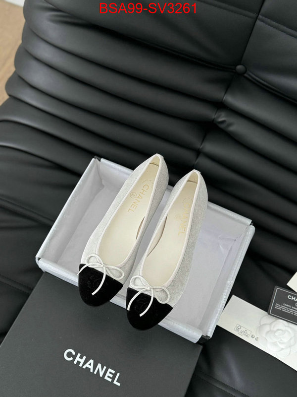 Women Shoes-Chanel copy aaaaa ID: SV3261 $: 99USD