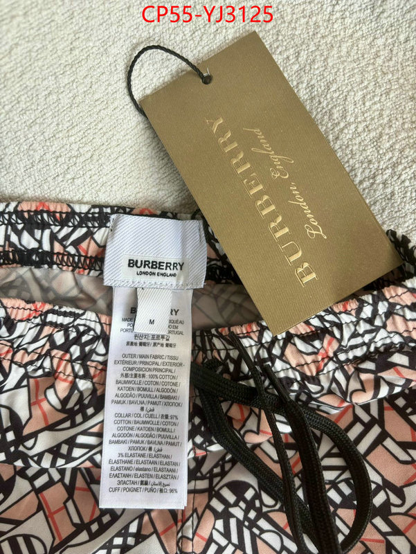 Swimsuit-Burberry luxury fashion replica designers ID: YJ3125 $: 55USD