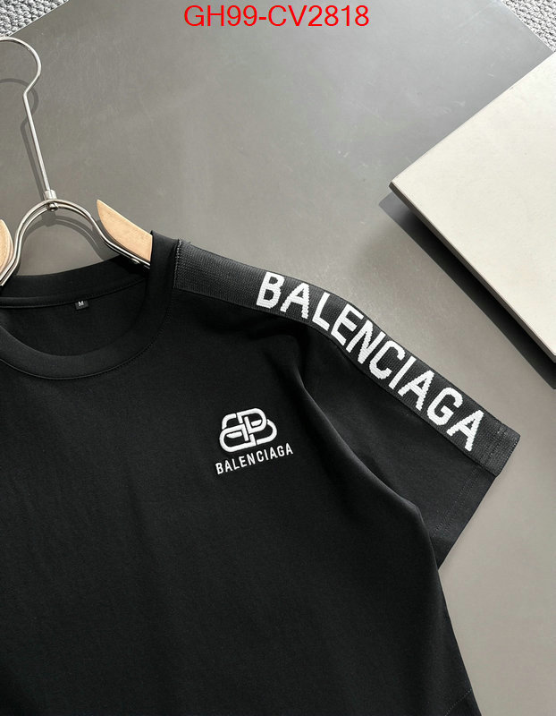 Clothing-Balenciaga mirror quality ID: CV2818 $: 99USD