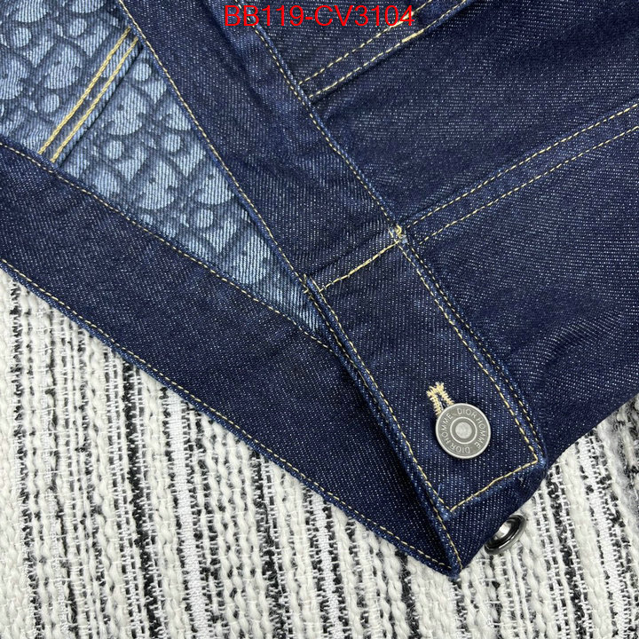 Clothing-Dior best quality fake ID: CV3104 $: 119USD