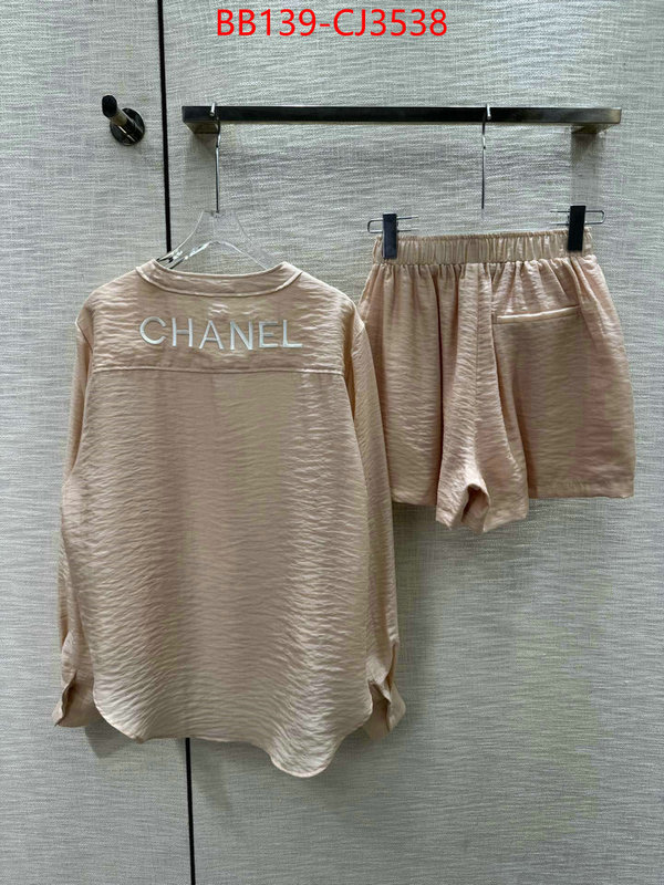 Clothing-Chanel wholesale designer shop ID: CJ3538 $: 139USD