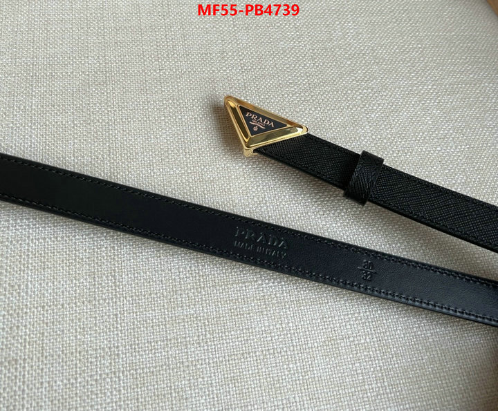 Belts-Prada 1:1 replica ID: PB4739 $: 55USD