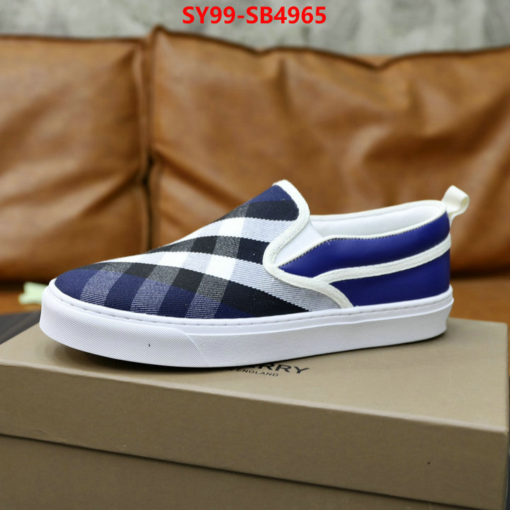 Women Shoes-Burberry customize best quality replica ID: SB4965 $: 99USD