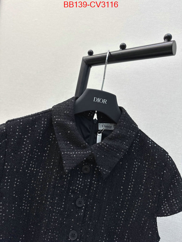 Clothing-Dior where to buy ID: CV3116 $: 139USD