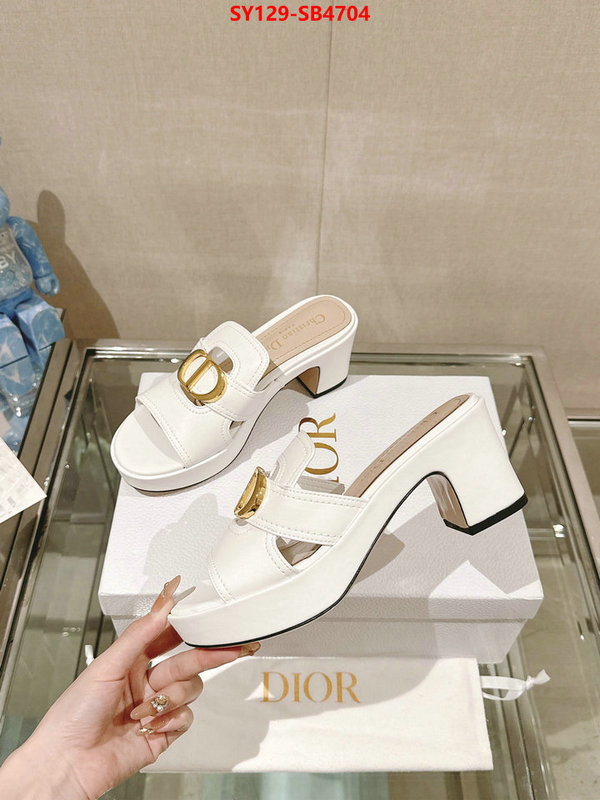 Women Shoes-Dior what's the best to buy replica ID: SB4704 $: 129USD