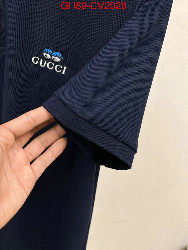 Clothing-Gucci replicas ID: CV2929 $: 89USD