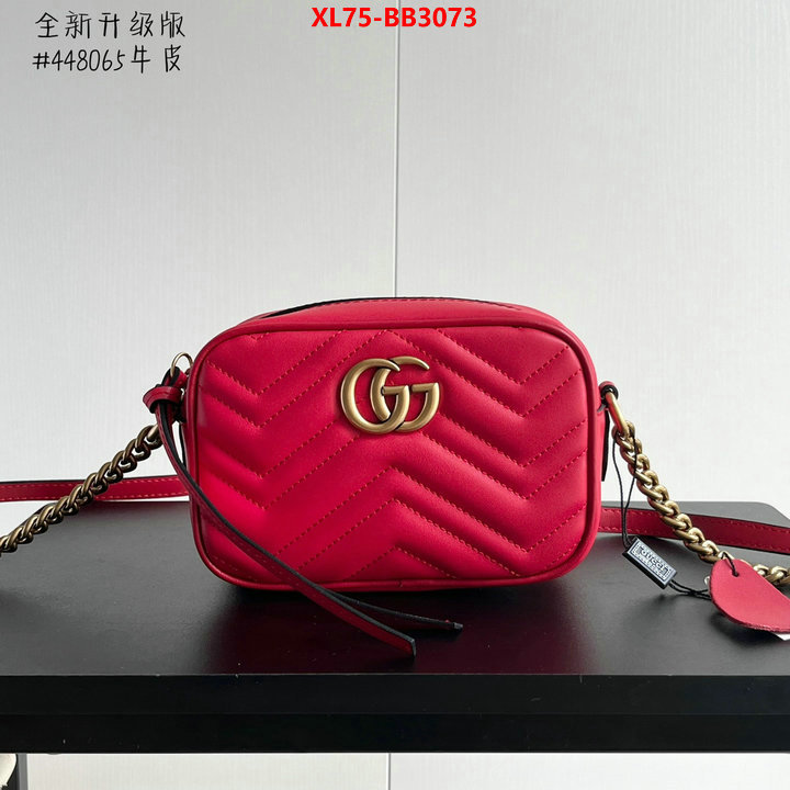 Gucci Bags(4A)-Marmont the best ID: BB3073 $: 75USD,