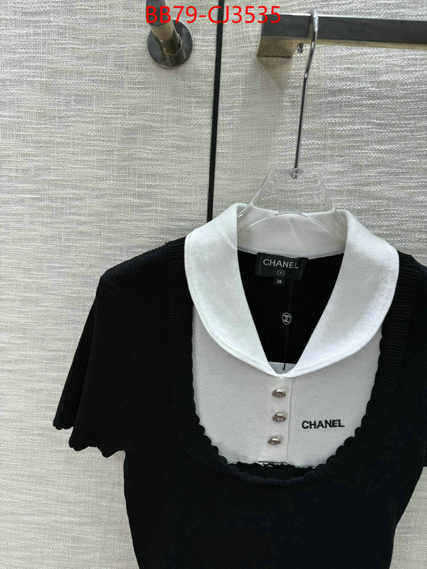 Clothing-Chanel replica for cheap ID: CJ3535 $: 79USD