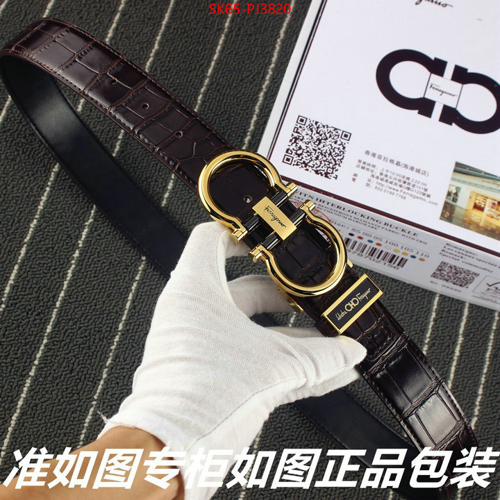 Belts-Ferragamo buy 1:1 ID: PJ3820 $: 65USD