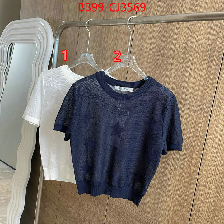 Clothing-Dior the top ultimate knockoff ID: CJ3569 $: 99USD