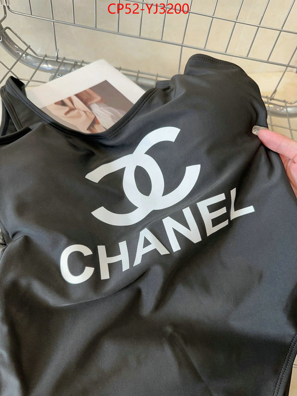 Swimsuit-Chanel how to find replica shop ID: YJ3200 $: 52USD