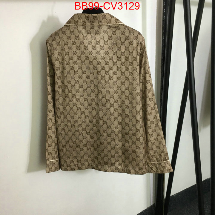 Clothing-Gucci 2024 luxury replicas ID: CV3129 $: 99USD