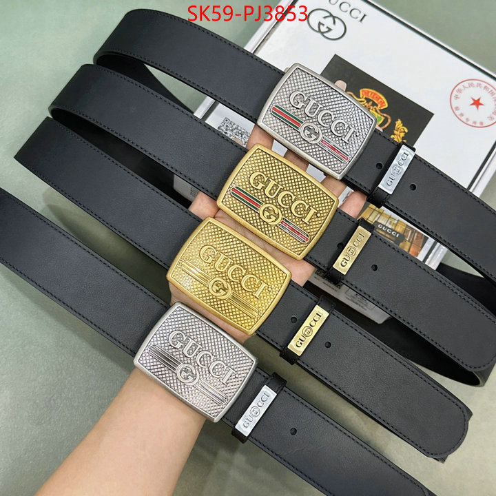 Belts-Gucci where to buy replicas ID: PJ3853 $: 59USD