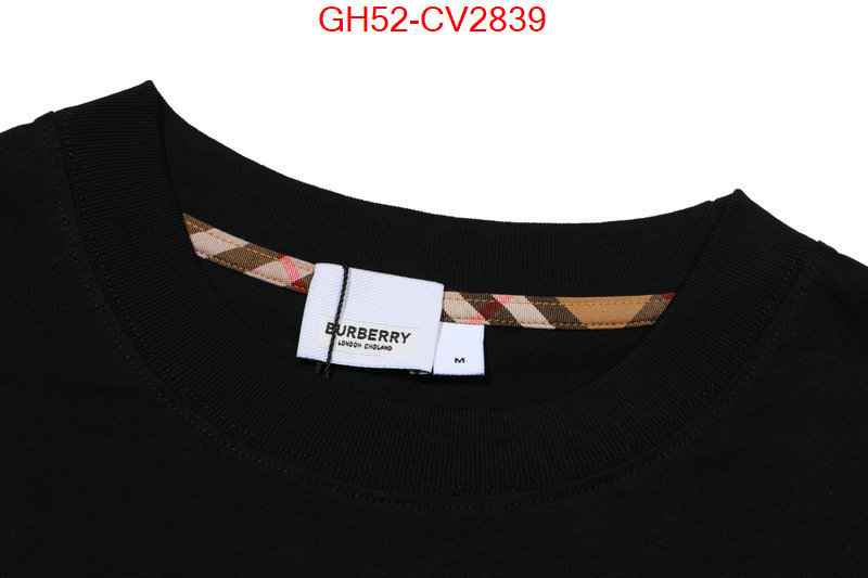 Clothing-Burberry shop cheap high quality 1:1 replica ID: CV2839 $: 52USD