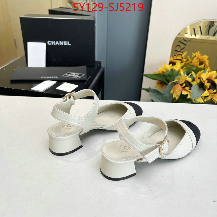 Women Shoes-Chanel what is a 1:1 replica ID: SJ5219 $: 129USD