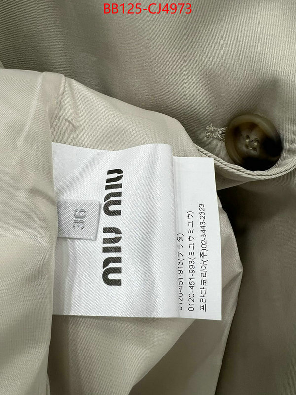 Clothing-MIU MIU top quality website ID: CJ4973 $: 125USD