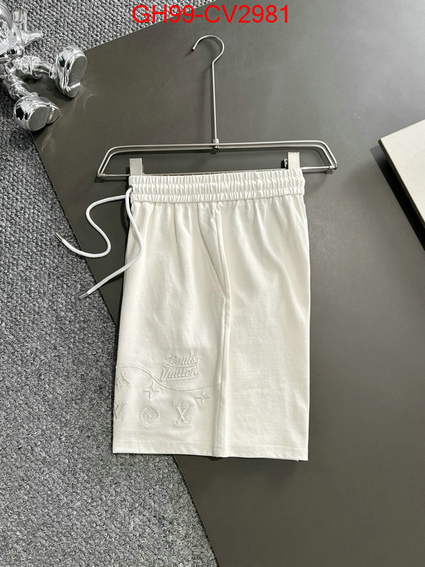 Clothing-LV first copy ID: CV2981 $: 99USD