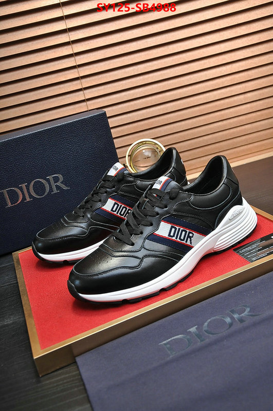 Men shoes-Dior 2024 perfect replica designer ID: SB4988 $: 125USD