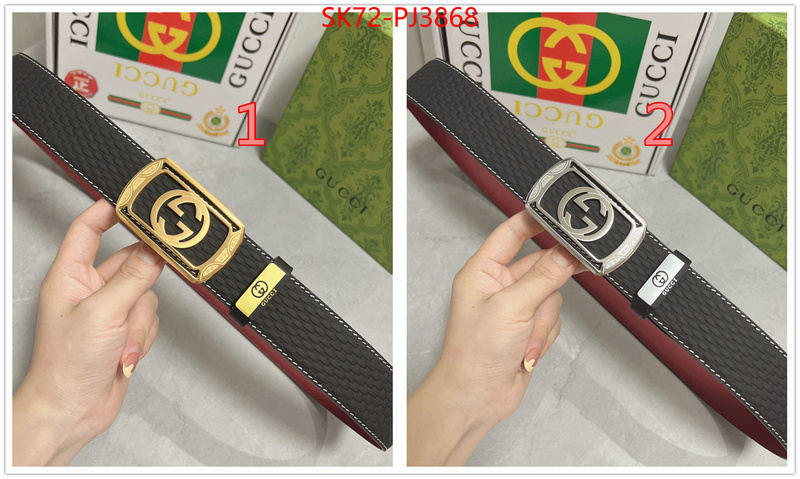 Belts-Gucci replica 1:1 high quality ID: PJ3868 $: 72USD