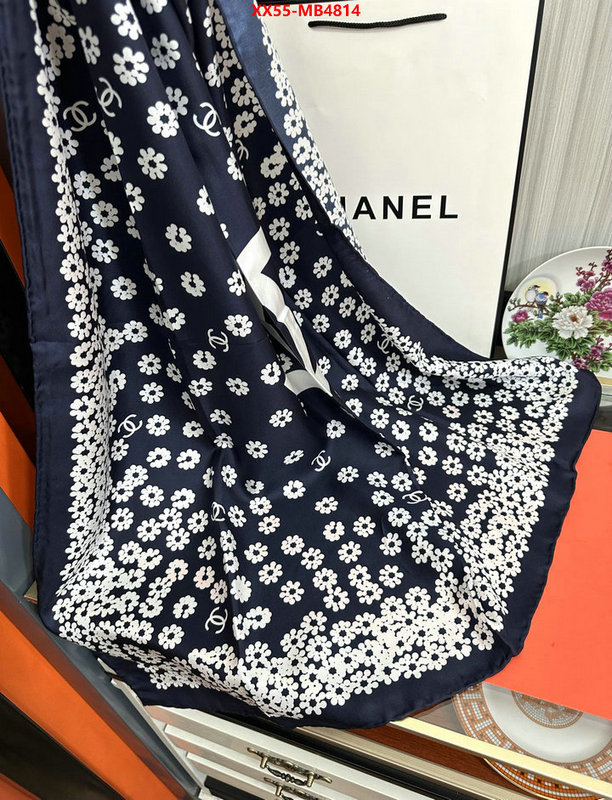 Scarf-Chanel top perfect fake ID: MB4814 $: 55USD