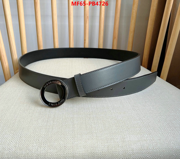 Belts-Burberry replicas ID: PB4726 $: 65USD