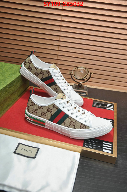 Men Shoes-Gucci high-end designer ID: SB5032 $: 109USD