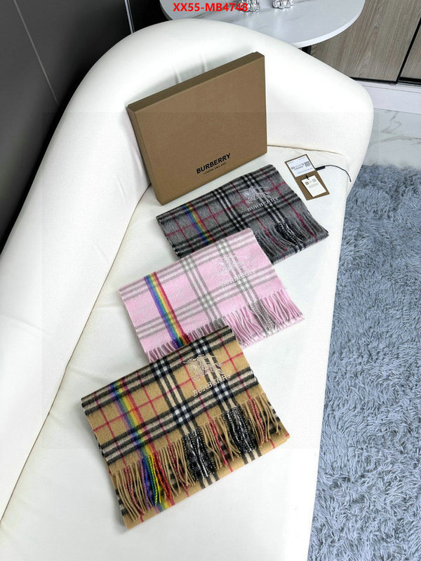 Scarf-Burberry high quality customize ID: MB4748 $: 55USD