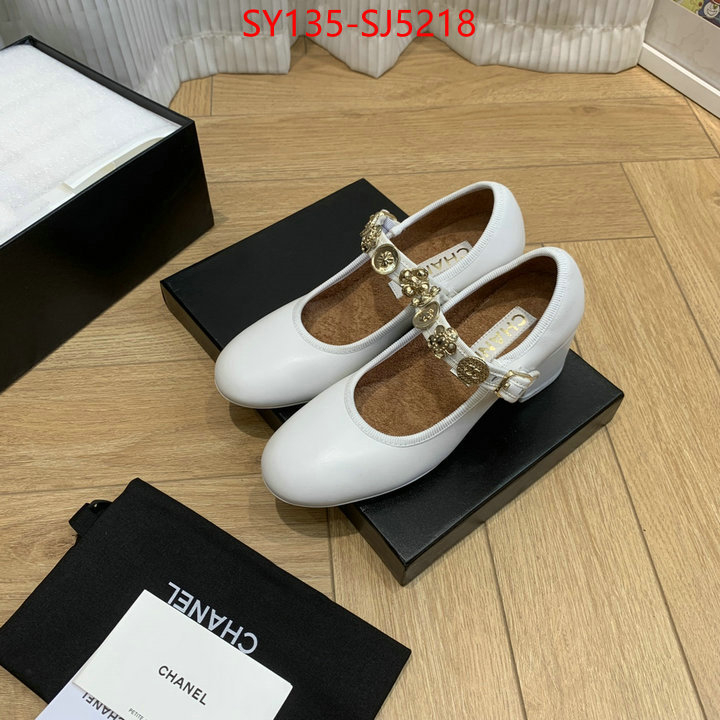 Women Shoes-Chanel designer fake ID: SJ5218 $: 135USD