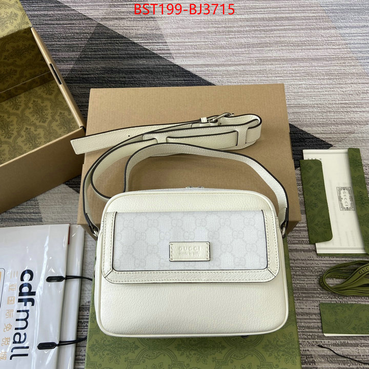 Gucci Bags(TOP)-Crossbody- replica for cheap ID: BJ3715 $: 199USD,