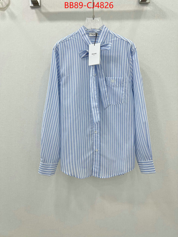 Clothing-Celine top quality website ID: CJ4826 $: 89USD