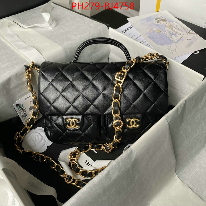 Chanel Bags(TOP)-Crossbody- outlet sale store ID: BJ4758 $: 279USD,