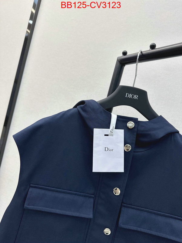 Clothing-Dior high quality ID: CV3123 $: 125USD