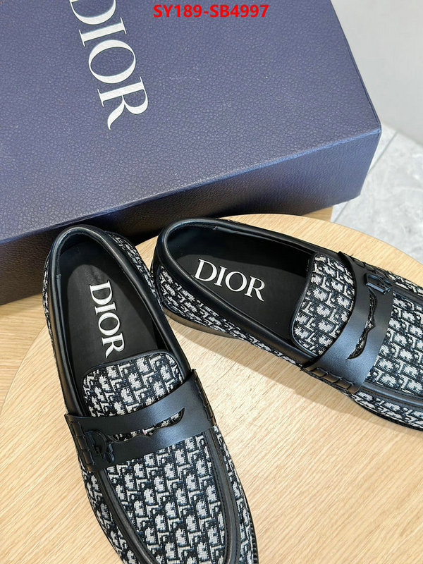 Men shoes-Dior luxury cheap replica ID: SB4997 $: 189USD