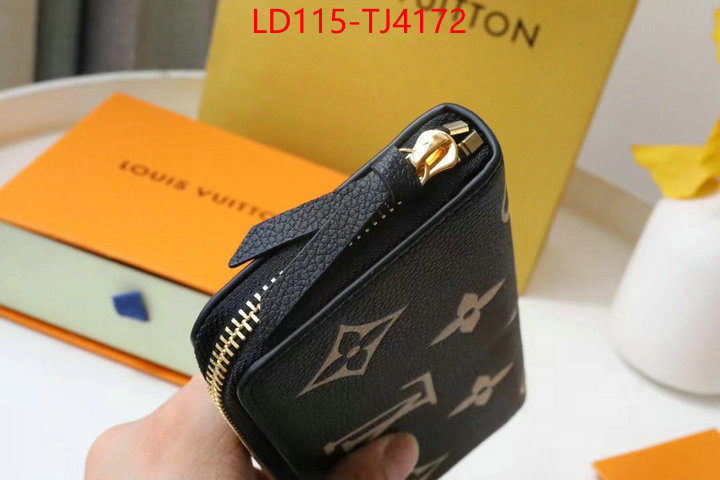 LV Bags(TOP)-Wallet how to find designer replica ID: TJ4172 $: 115USD,