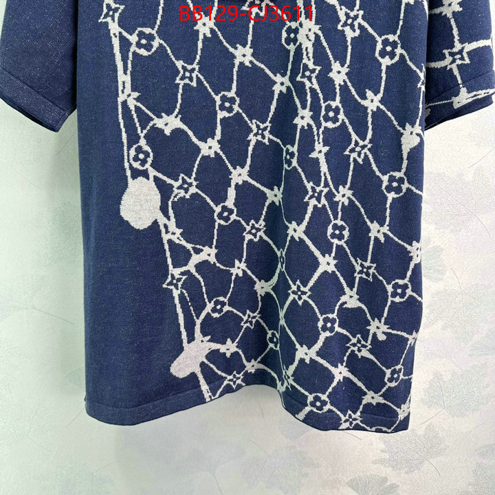 Clothing-LV replica designer ID: CJ3611 $: 129USD