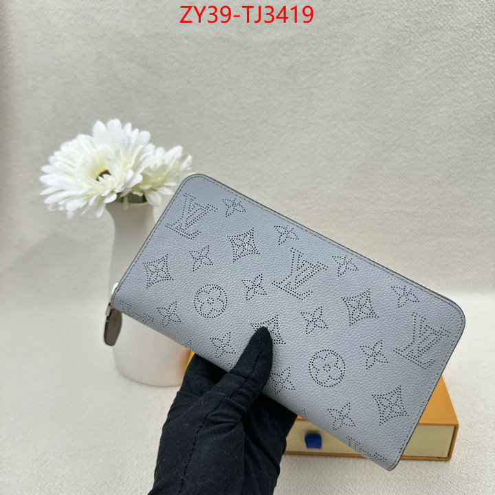 LV Bags(4A)-Wallet luxury fashion replica designers ID: TJ3419 $: 39USD,