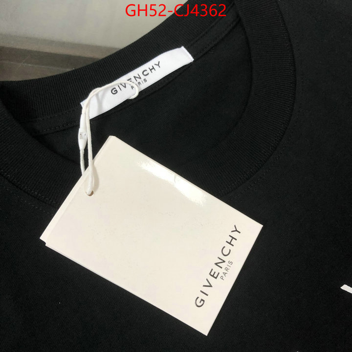 Clothing-Givenchy exclusive cheap ID: CJ4362 $: 52USD