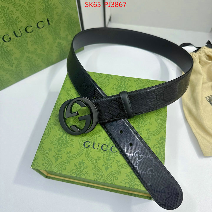 Belts-Gucci where can i buy the best quality ID: PJ3867 $: 65USD