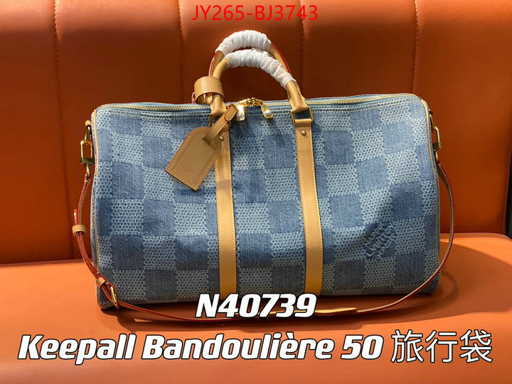 LV Bags(TOP)-Keepall BandouliRe 45-50- are you looking for ID: BJ3743 $: 265USD,