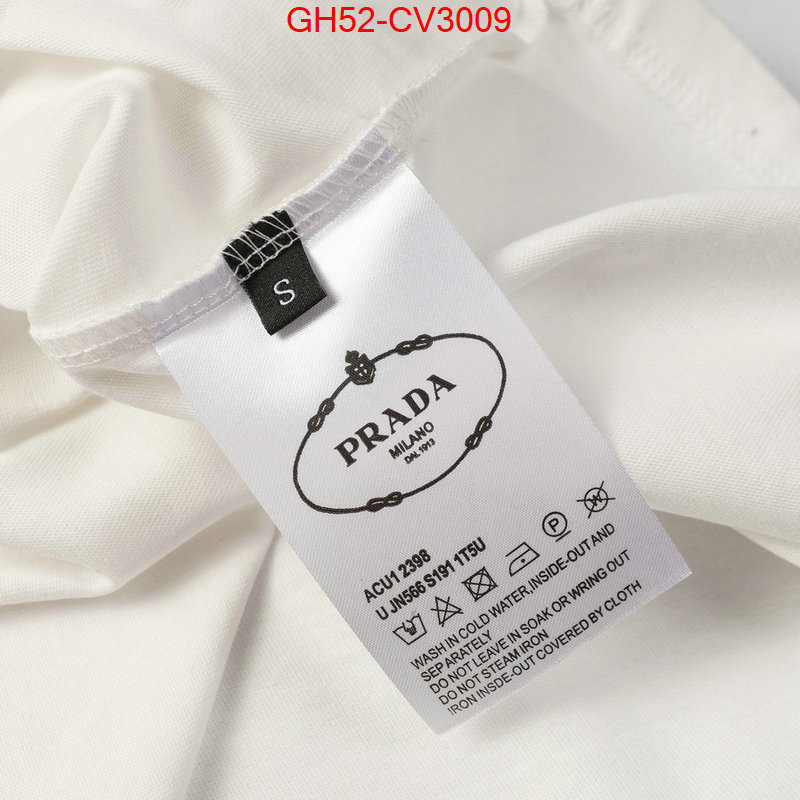 Clothing-Prada buy ID: CV3009 $: 52USD