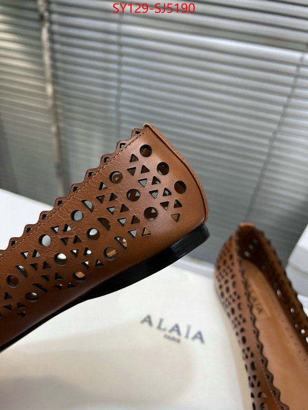 Women Shoes-ALAIA fake cheap best online ID: SJ5190 $: 129USD