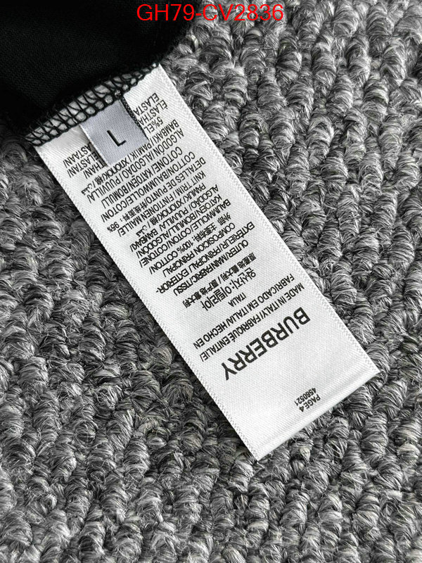 Clothing-Burberry fake aaaaa ID: CV2836 $: 79USD