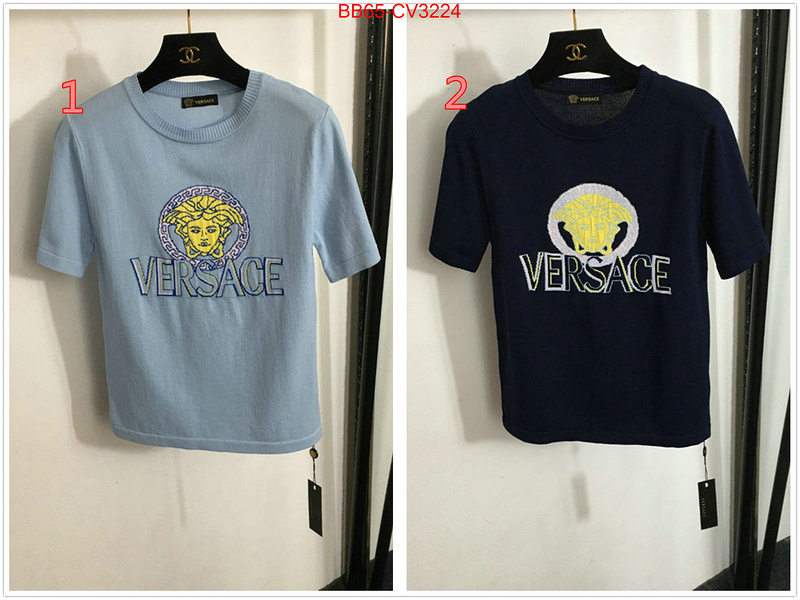 Clothing-Versace luxury cheap ID: CV3224 $: 65USD