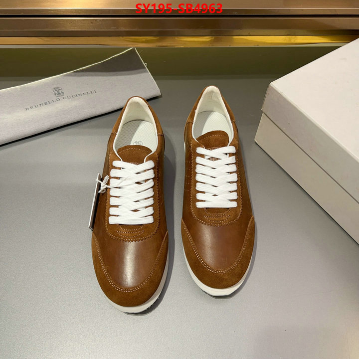 Men Shoes-Brunello Cucinelli where to buy replicas ID: SB4963 $: 195USD