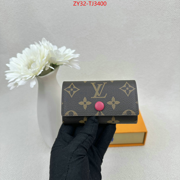 LV Bags(4A)-Wallet what ID: TJ3400 $: 32USD,